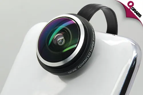 From QR29 Widen your Horizon with a Fisheye 235° Mobile & Digital Camera Lens! (Up to QR90 Value)